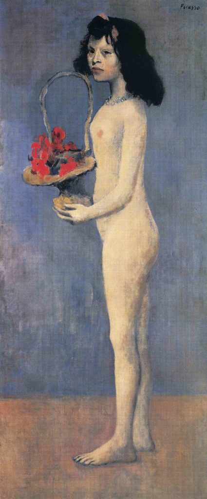 Young-Girl-Flower-Picasso