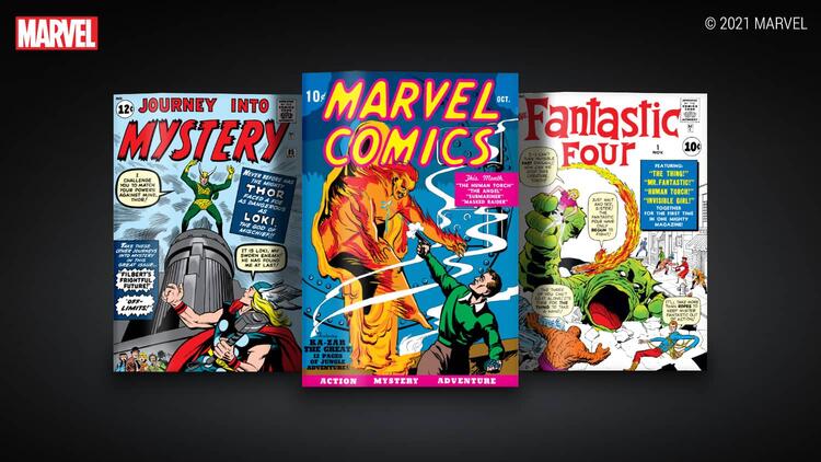 Companies-NFTs-Marvel-comics